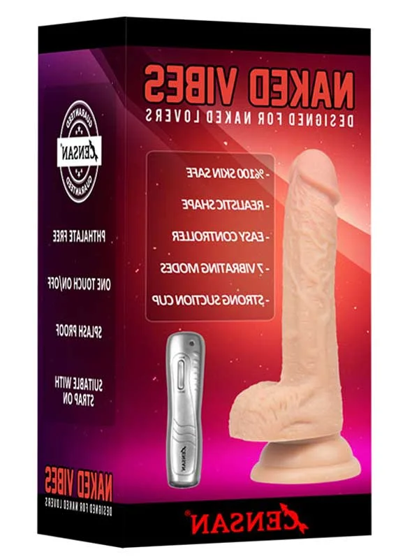 Naked Vibes 21cm Gerçekçi Dildo Vibratör ürün görseli