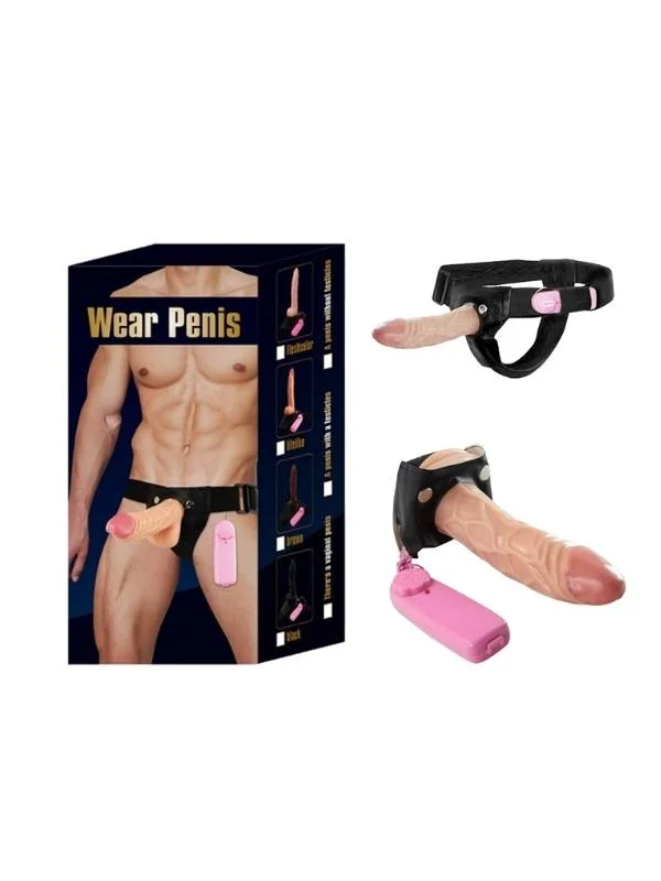 Titreşimli Belden Bağlamalı Realistik Penis Wear ürün görseli