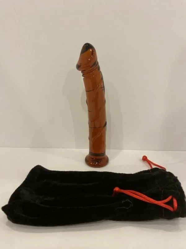 15,5cm Cam Anal ve Vajinal Dildo ürün görseli