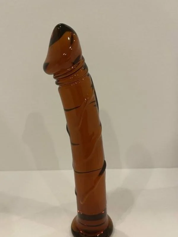 15,5cm Cam Anal ve Vajinal Dildo ürün görseli