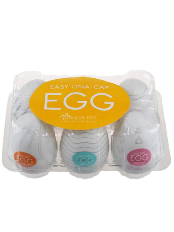 Magical Kiss Egg Erkeklere Özel Esnek Yumurta 6'lı ürün görseli