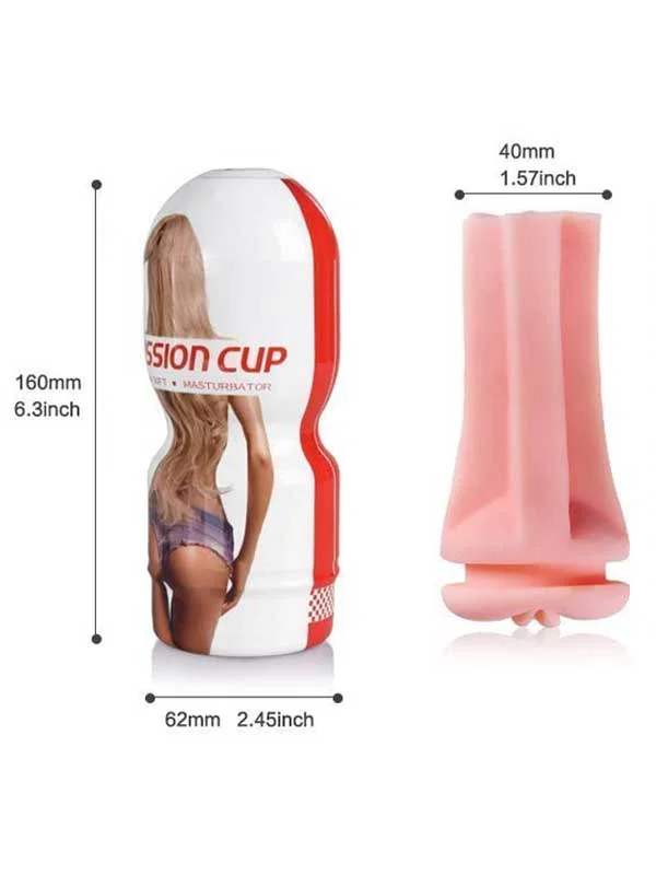 Passion Cup Suni Vajina Mastürbatör ürün görseli