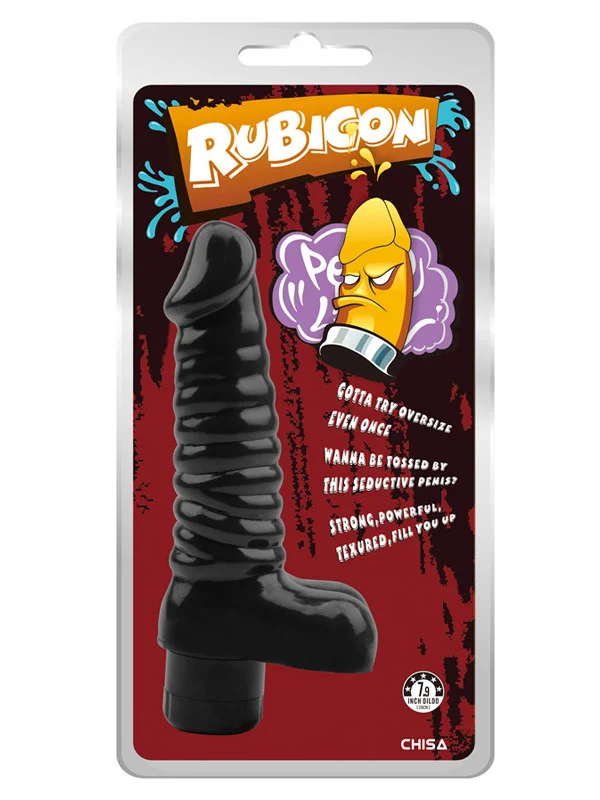 Rubicon Gerçekçi Zenci Vibratör - 19cm ürün görseli
