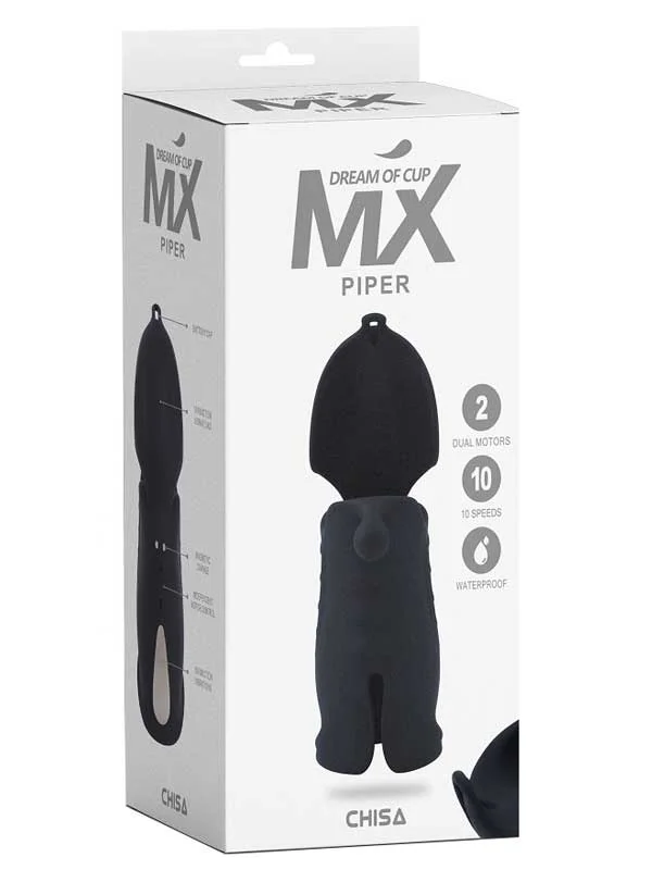 MX Piper Titreşimli Şarjlı Özel Tasarım Mastürbatör ürün görseli