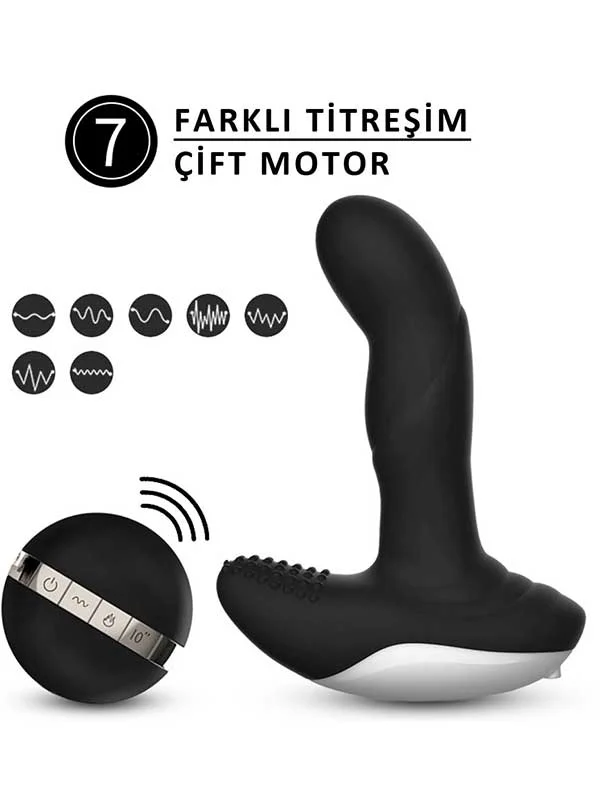Kumandalı Parmak ve Gıdıklama Fonksiyonlu Vibratör ürün görseli