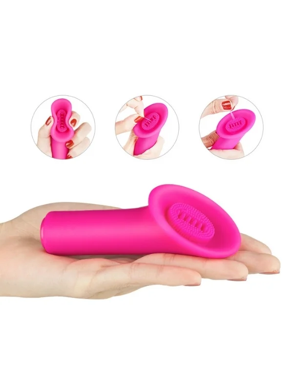 Tırtıklı Yüzey Klitoris Uyarıcı Mini Vibratör ürün görseli