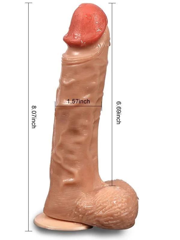 Bronte Swaying Şarjlı Döner Başlı Realistik Dildo Uzaktan Kumandalı 20.5 cm ürün görseli