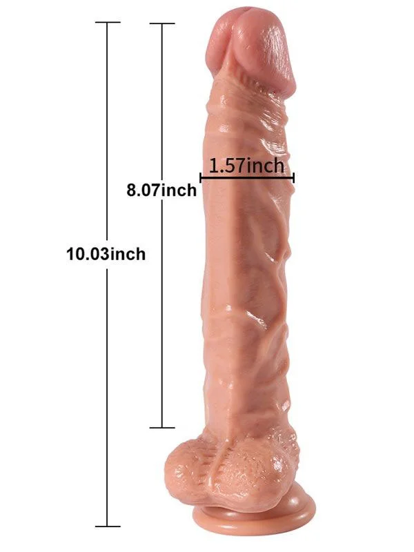 Jihad Knight Uzaktan Kumandalı Şarjlı Realistik Penis Döner Başlı 25.5 cm ürün görseli