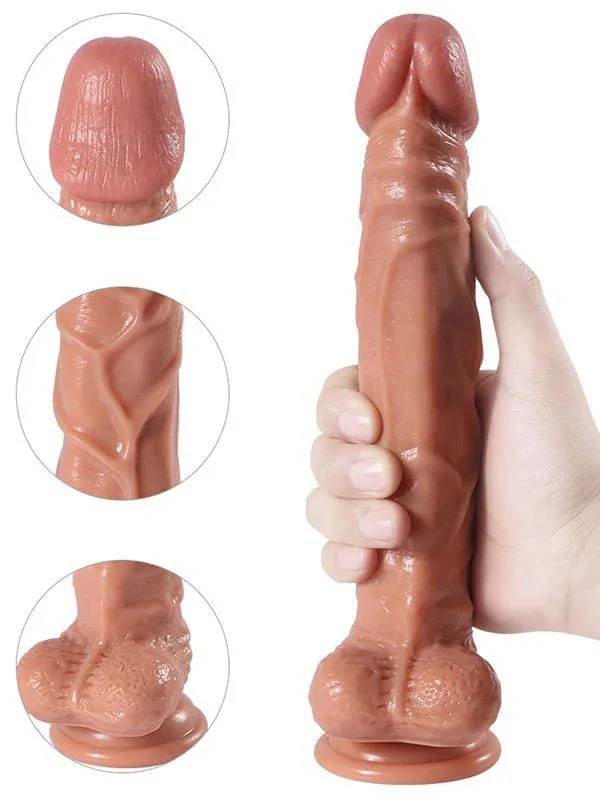Jihad Knight Uzaktan Kumandalı Şarjlı Realistik Penis Döner Başlı 25.5 cm ürün görseli