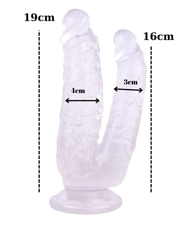 Noctis 19cm Çiftli Dildo ürün görseli