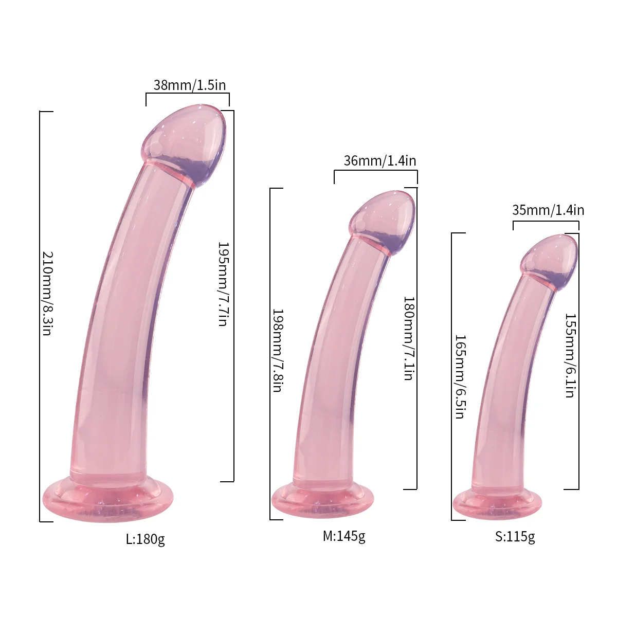 Yumuşak Dokuda Anal Jel Dildo ürün görseli