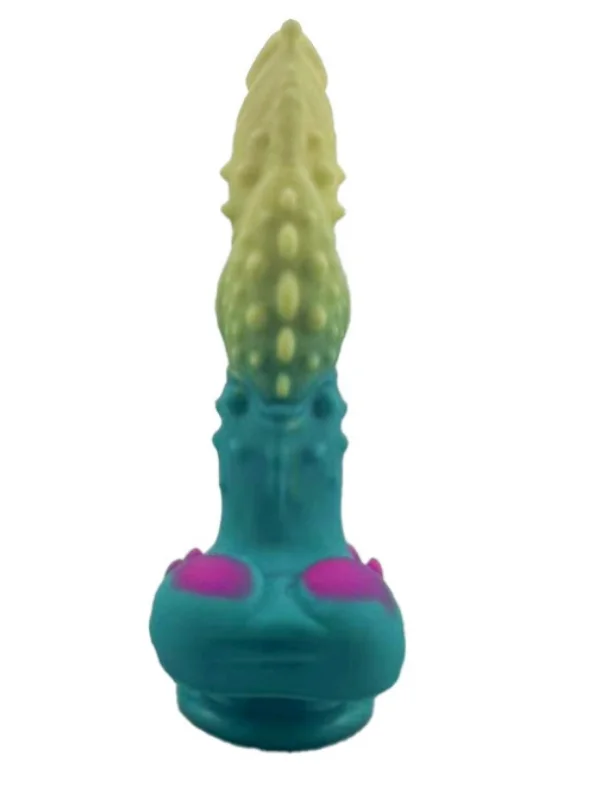 Yeşil Mavi Canavar Dildo Model 2 ürün görseli
