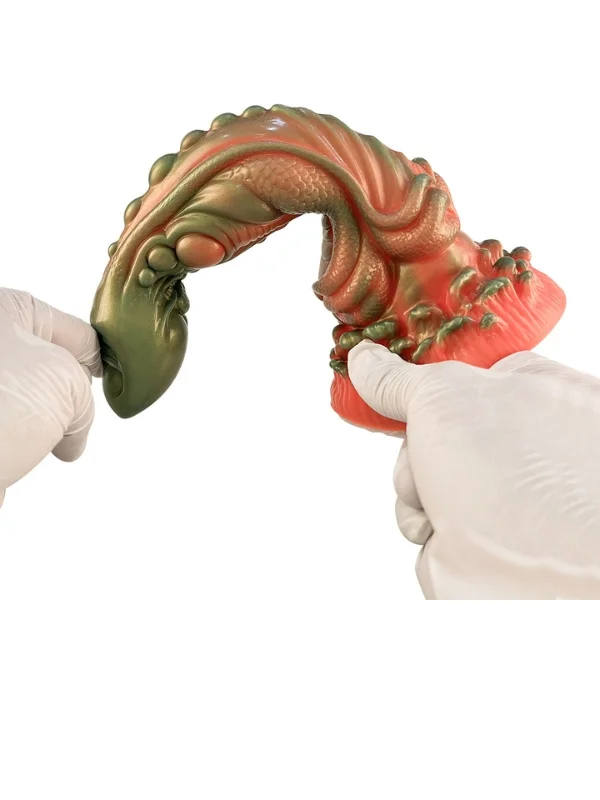 Kırmızı Yeşil Canavar Dildo Model 5 ürün görseli