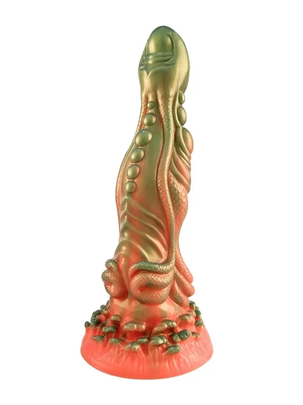 Kırmızı Yeşil Canavar Dildo Model 5 ürün görseli