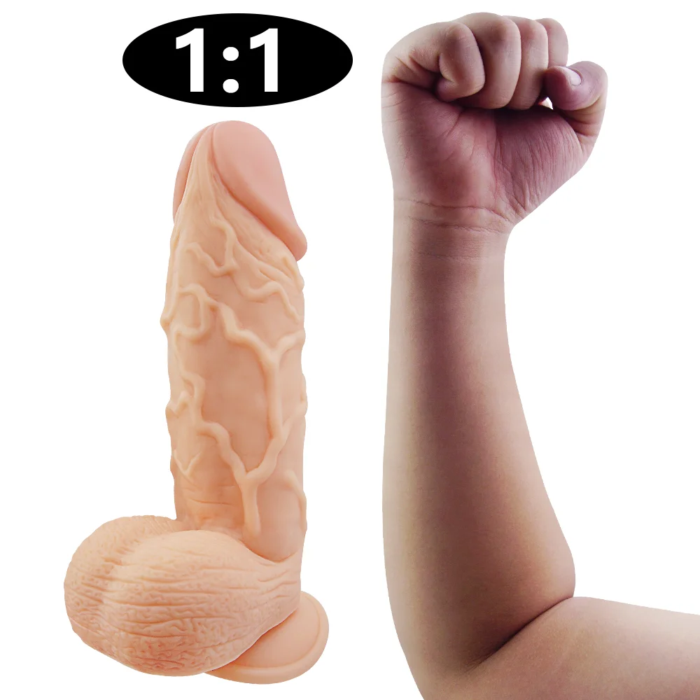 26CM Realistik Mega Dildo Penis ürün görseli