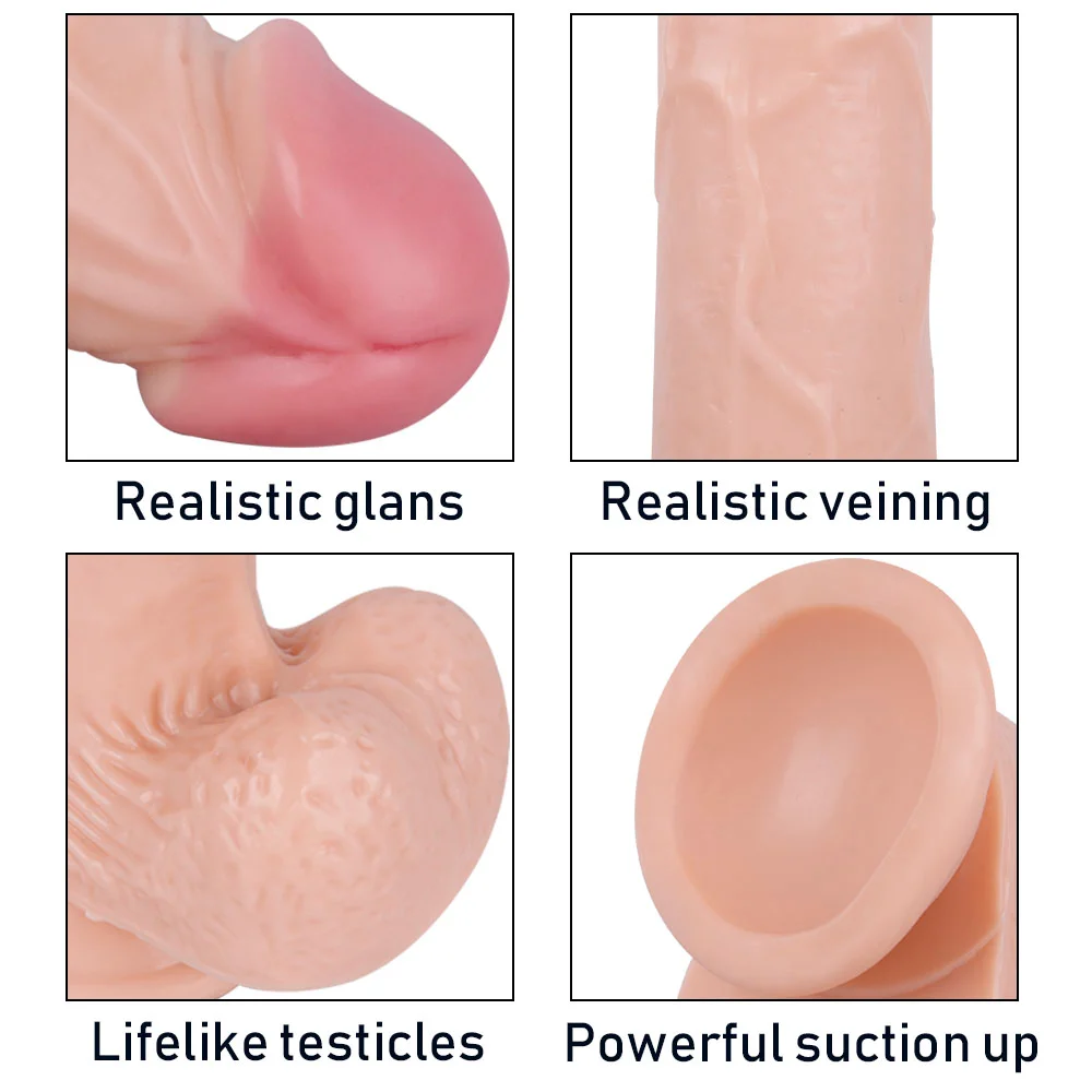 20CM Gerçekçi Dildo Penis ürün görseli