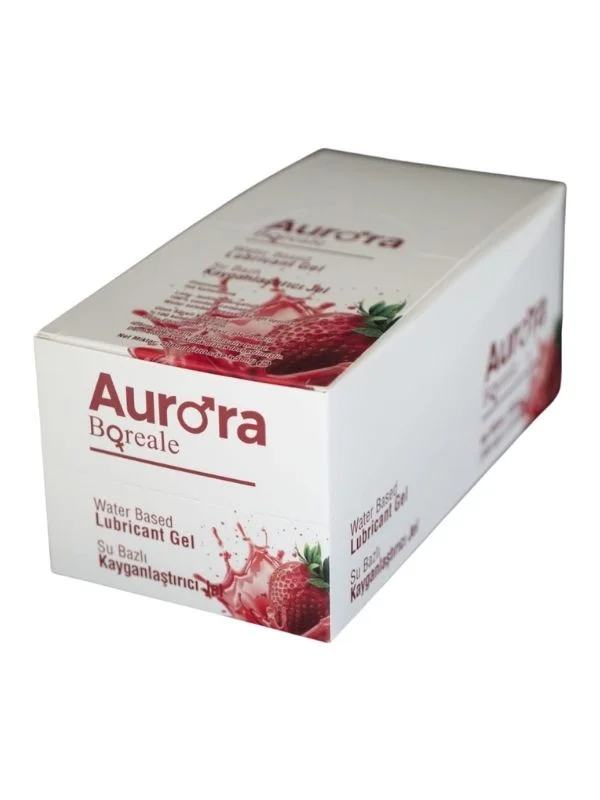 Aurora Boreale 100 Lü 5 Ml Şase Çilekli Kayganlaştırıcı ürün görseli