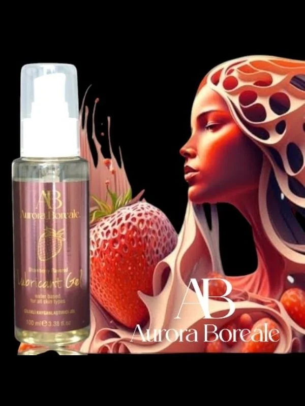 Aurora Boreale Çilek Aromalı Kayganlaştırıcı Jel 100 ML ürün görseli
