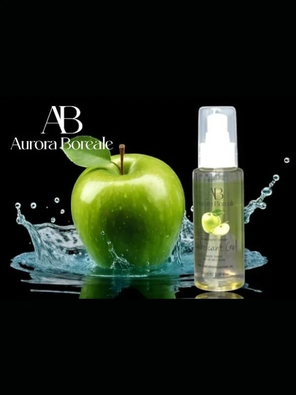 Aurora Boreale Yeşil Elma Aromalı Kayganlaştırıcı Jel 100 ML ürün görseli