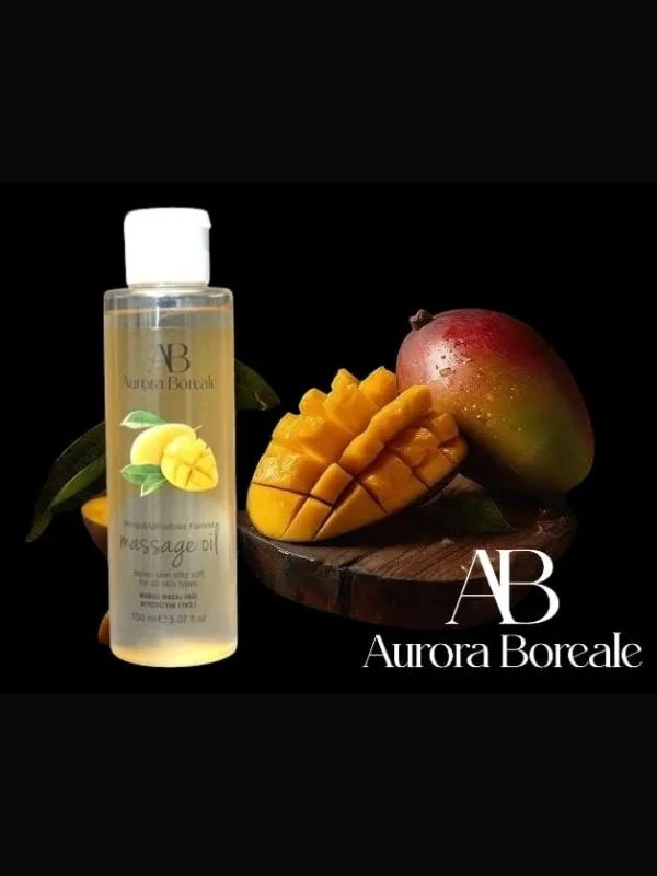 Aurora Boreale Mango Aromalı Afrodizyaklı Masaj Yağı 150 ML ürün görseli
