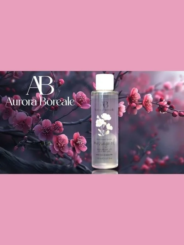 Aurora Boreale Beyaz Çiçek Aromalı Masaj Yağı 150 ML ürün görseli