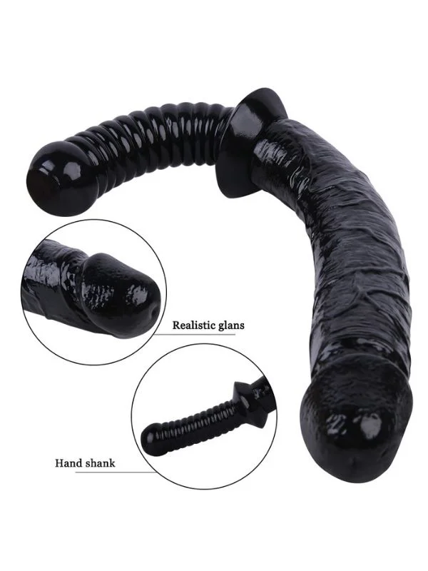 Siyah Renk 38 cm Jop Dildo ürün görseli