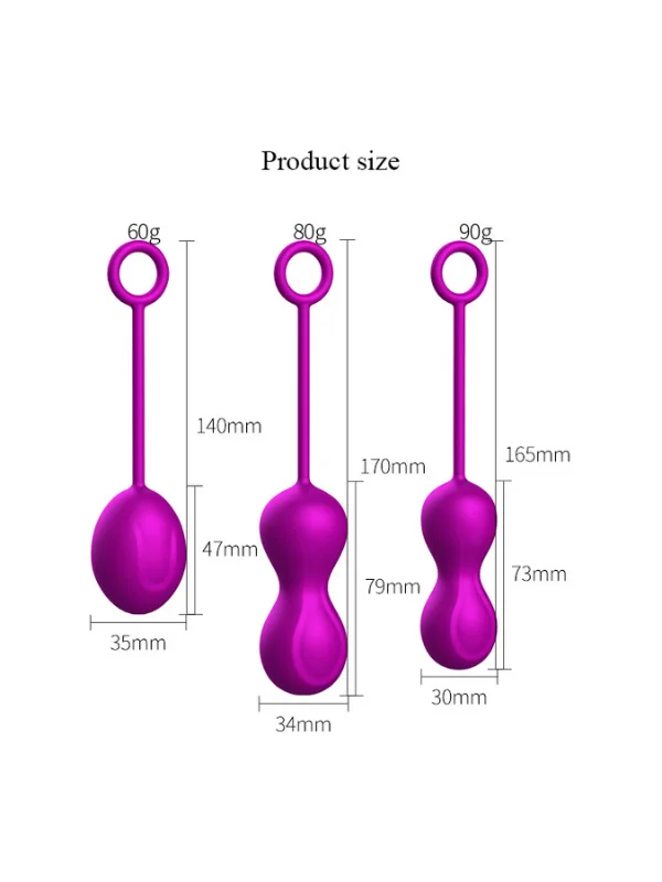 Kegel Egzersiz Topları Seti ürün görseli