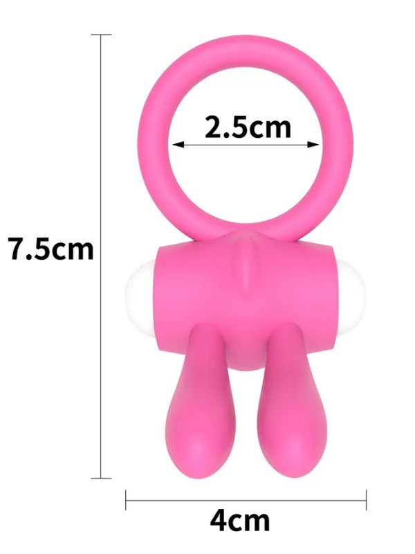 Power Clit Silicone Cockring Penis Halkası ürün görseli