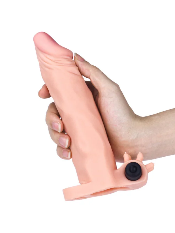 Add 2 İnç Pleasure X Tender Vibrating Penis Sleeve ürün görseli