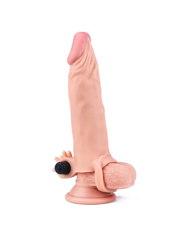 Add 2 İnç Pleasure X Tender Vibrating Penis Sleeve ürün görseli