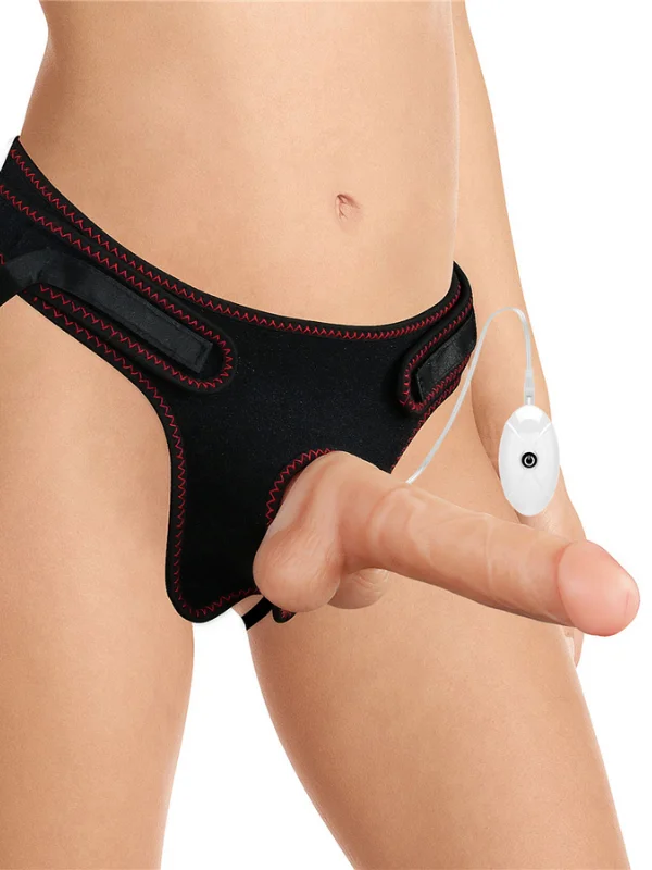 Vibrating Easy Strapon Set 7.5 İnç Belden Bağlamalı ürün görseli