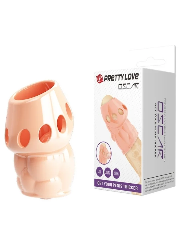 Dokulu ve Esnek Penis Kılıfı ürün görseli