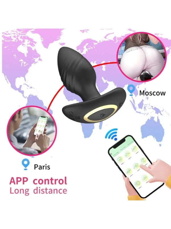 Big Boat Anchor Swing — Telefon Kontrollü Titreşimli Anal Plug ürün görseli