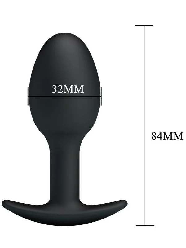 Special Anal Stimulation İçi Ağırlıklı Top Olan Anal Plug Tıkaç ürün görseli