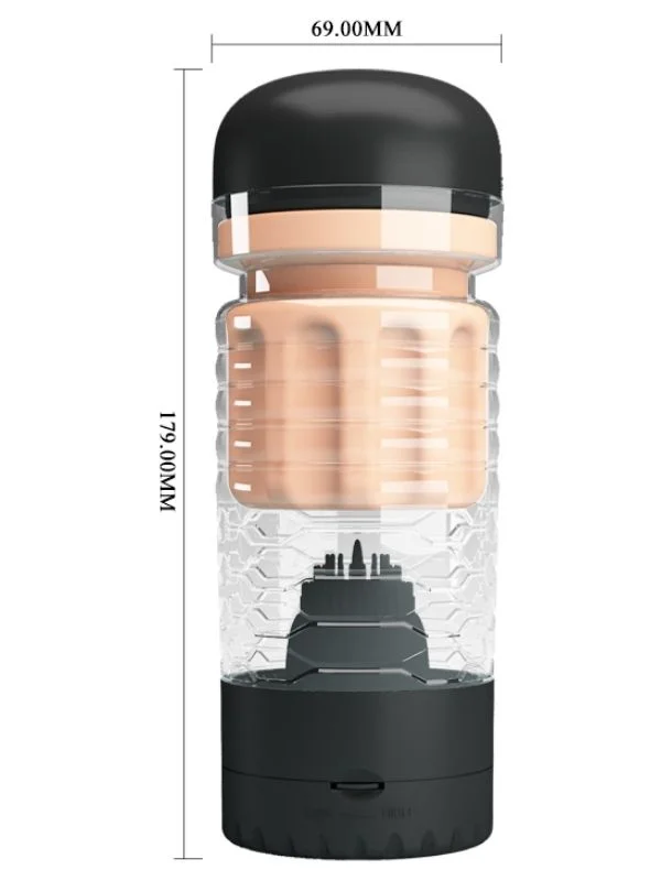 Pretty Love Emily Siyah Vajina Mastürbatör ürün görseli