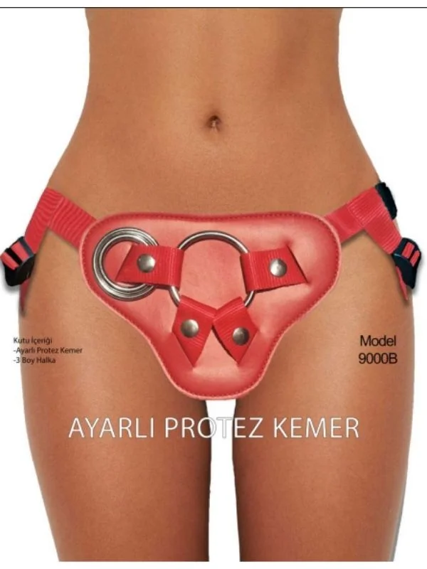 Ayarlanabilir 3 Halkalı Belden Bağlama Kemeri