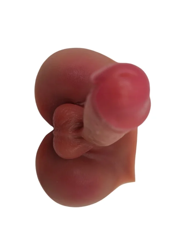 Gerçekçi Yarım Vücut Dildo 19 CM ürün görseli