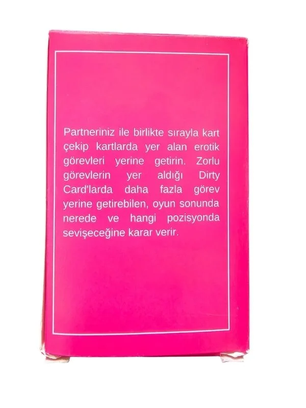 50 Parça Erotik Görev Kartları — Çiftler İçin Özel Oyun Seti ürün görseli