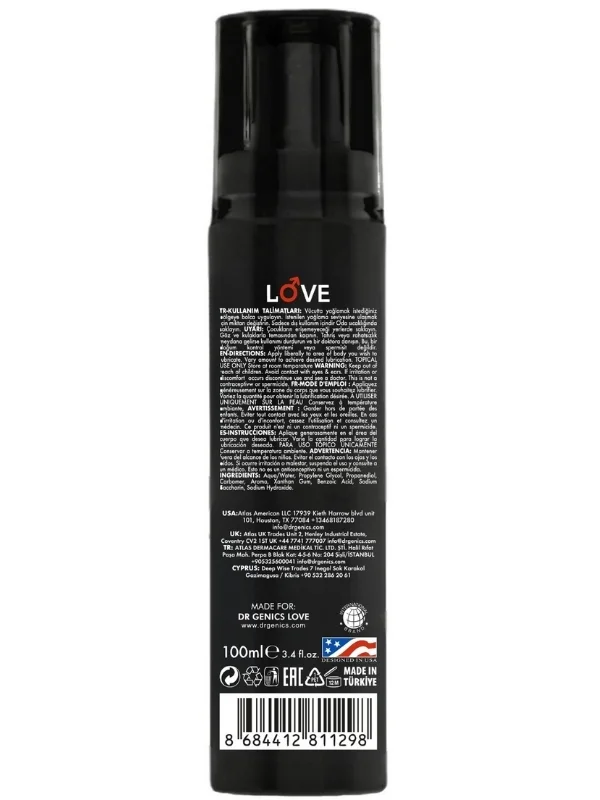 Dr Genics Lubrican Gel (Kayganlaştırıcı Jel) Çilek 100 ml ürün görseli