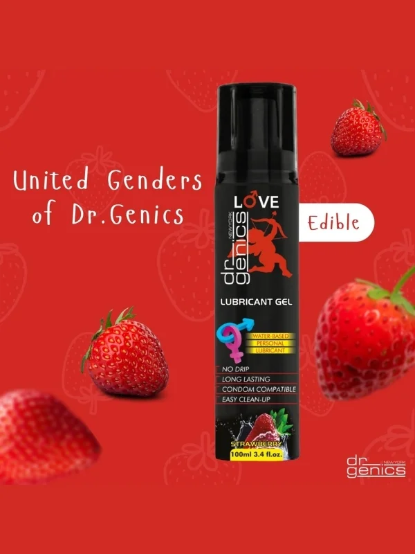 Dr Genics Lubrican Gel (Kayganlaştırıcı Jel) Çilek 100 ml ürün görseli