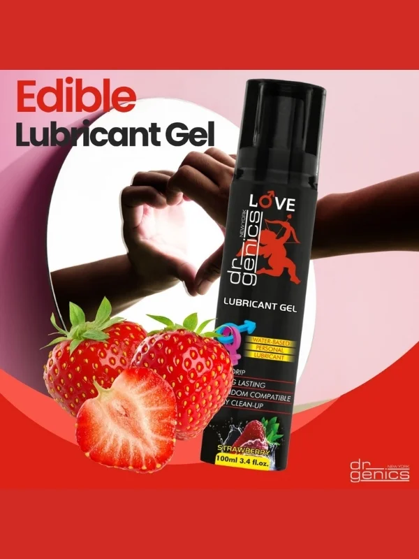 Dr Genics Lubrican Gel (Kayganlaştırıcı Jel) Çilek 100 ml ürün görseli