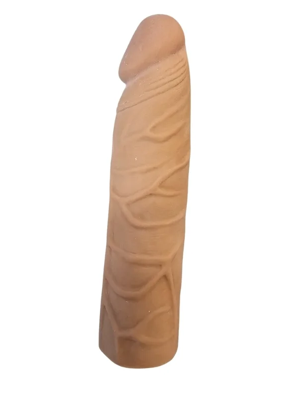 Gerçekçi Penis Kılıfı Et Dokusunda 17 cm ürün görseli