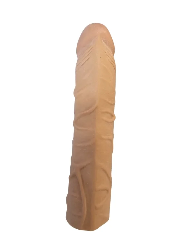 Gerçekçi Penis Kılıfı Et Dokusunda 17 cm ürün görseli