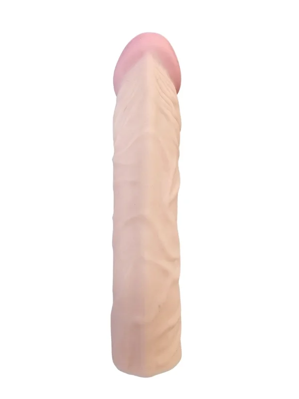Gerçekçi Penis Kılıfı Et Dokusunda 19 cm ürün görseli