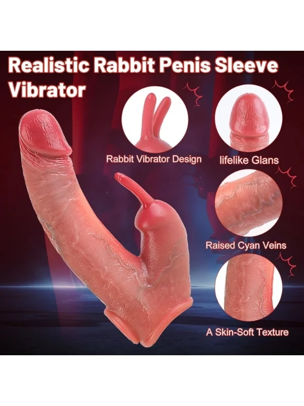 Uzaktan Kumandalı Tavşan Penis Kılıfı ürün görseli