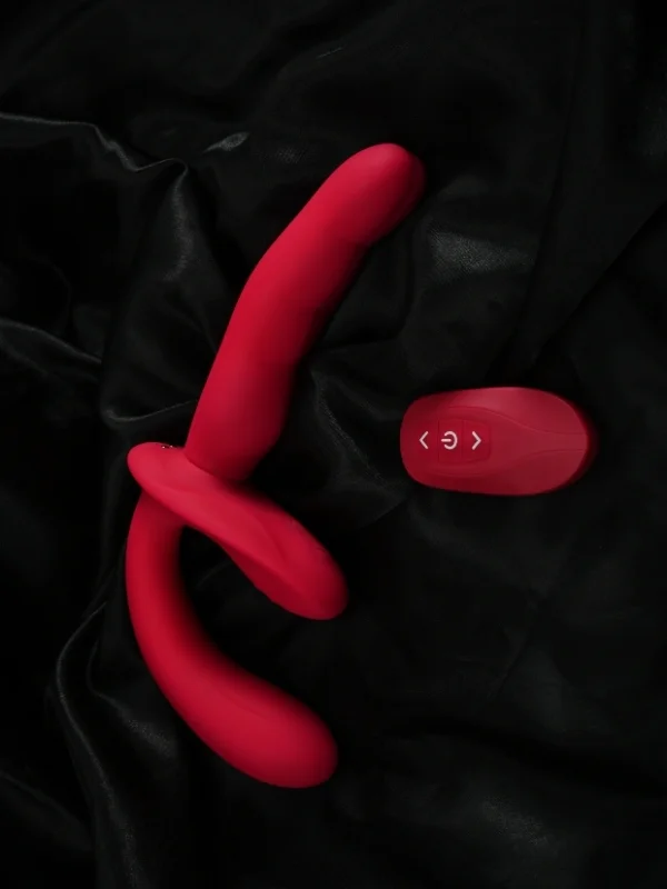 L-Join Strapless Vibratör — 10 Farklı Titreşim Modu, Uzaktan Kumandalı, Şarjlı G Nokta Uyarıcılı Tasarım ürün görseli
