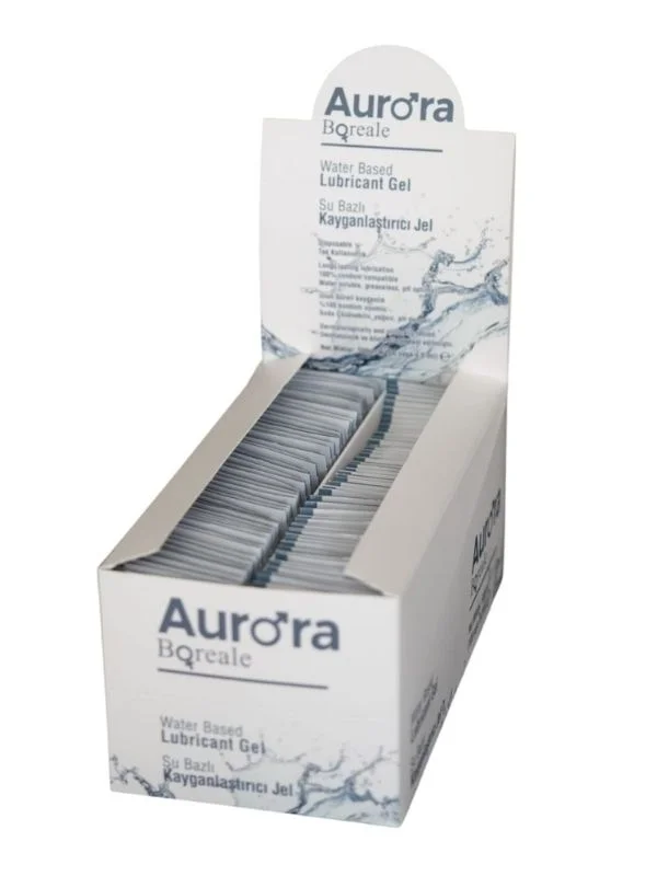 Aurora Boreale 100 Lü 5 Ml Şase Sade Su Bazlı Kayganlaştırıcı ürün görseli