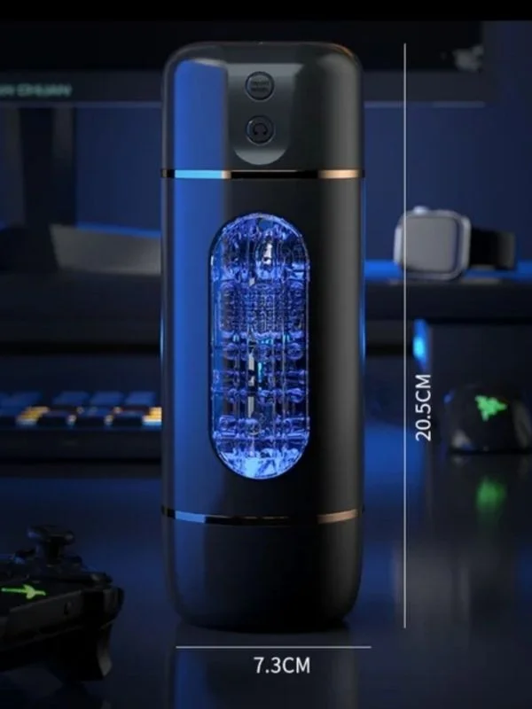USB Şarjlı 10 Mod Titreşimli Sesli Mastürbatör ürün görseli
