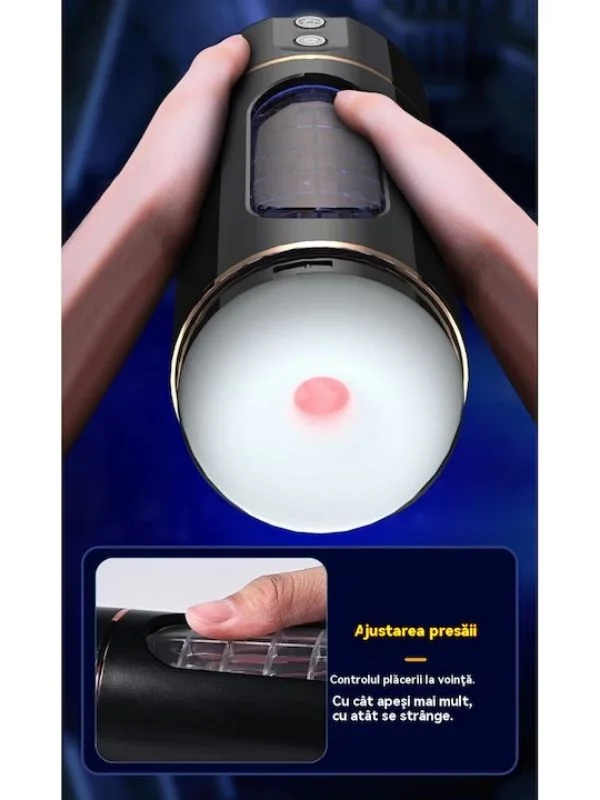 USB Şarjlı 10 Mod Titreşimli Sesli Mastürbatör ürün görseli