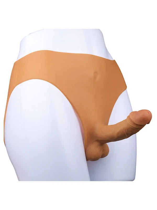 Giyilebilir İçi Boş Silikon Dildo